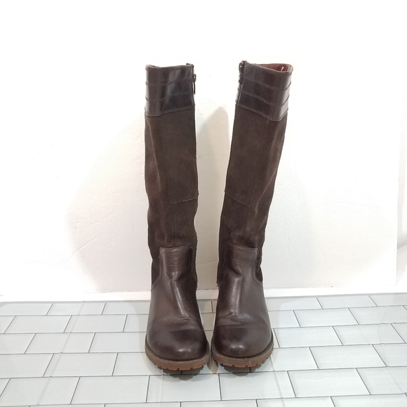 Timberland Bethel Heights Brown Leather Boots 6.5 - Picture 3 of 14